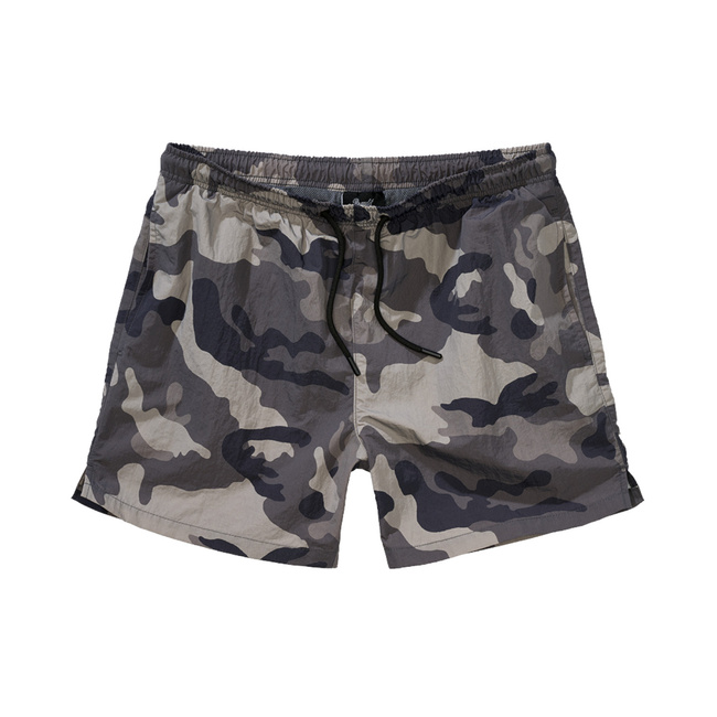 SWIM SHORTS - BASIC - GREY CAMO - BRANDIT