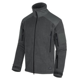 JACHETA DUBLU FLEECE - LIBERTY - Helikon Tex - GRI FUMURIU
