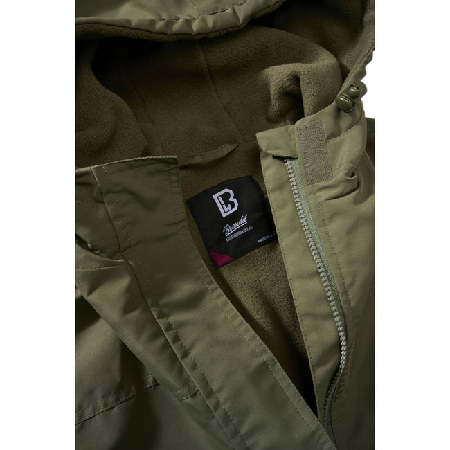 JACHETA DAMA - FRONTZIP WINDBREAKER - VERDE OLIVE - BRANDIT