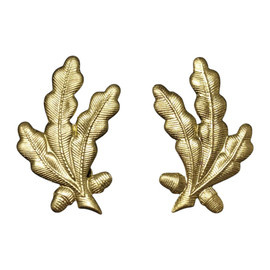 PERECHE PETLITE - OFITER SUPERIOR RSR - SURPLUS MILITAR ARMATA ROMANA - AURII - IN STARE BUNA