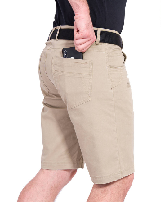 SHORTS - "ROGUE HERO" - Pentagon® - CINDER GREY