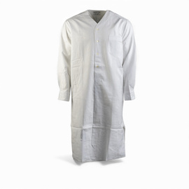 Camasa de nopate din bumbac - Surplus Militar Armata Germana Bundeswehr - Alba - Ca Noua