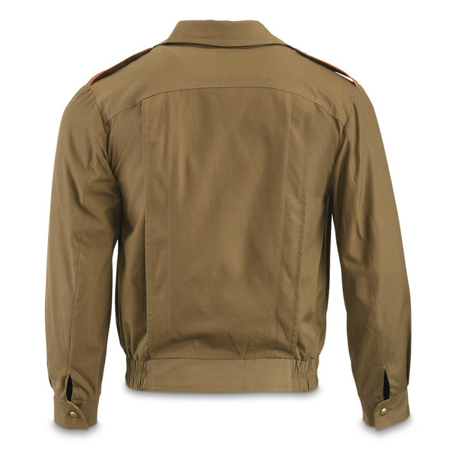 CADETS JACKET - MILITARY SURPLUS FROM ROMANIAN ARMY - COYOTE - USED