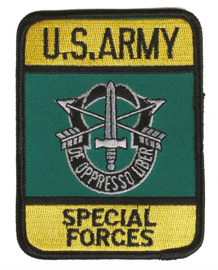 Us Special Forces Textile Badge