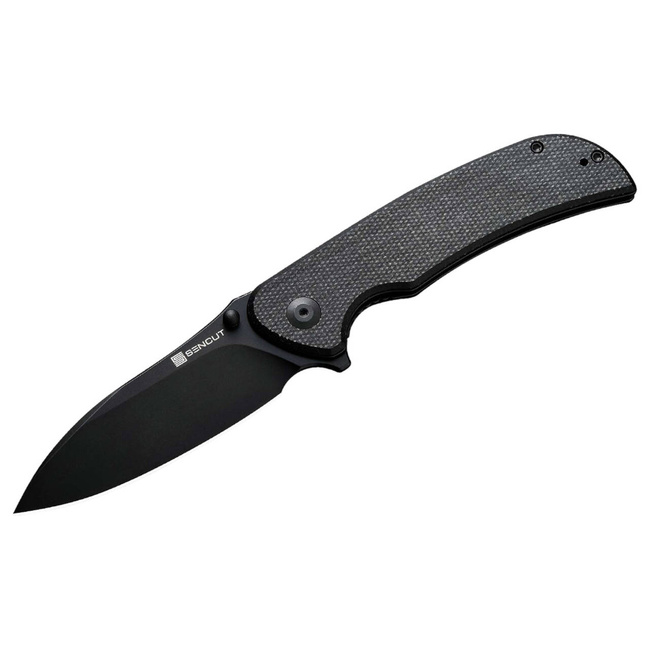 CUTIT DE BUZUNAR - "SENCUT Borzam Micarta All Black" - Böker
