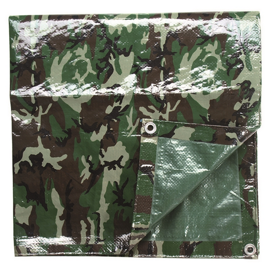 PRELATA DIN POLIETILENĂ - Mil-Tec® - WOODLAND - 480 x 600 CM