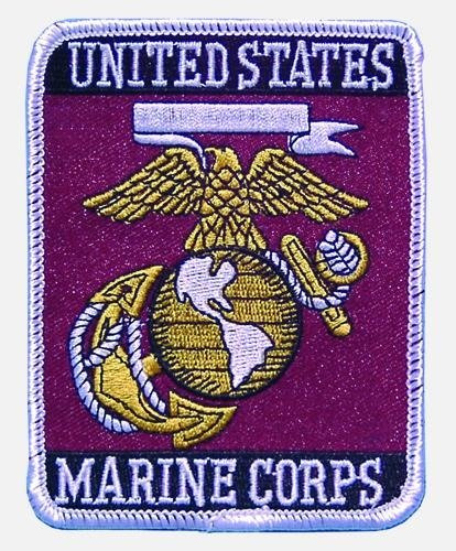 EMBLEMA U.S. MARINE CORPS 100 x 80 MM