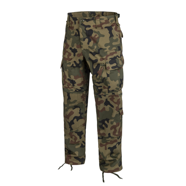 CPU PANTS - POLYCOTTON RIPSTOP - Helikon-Tex - PL WOODLAND