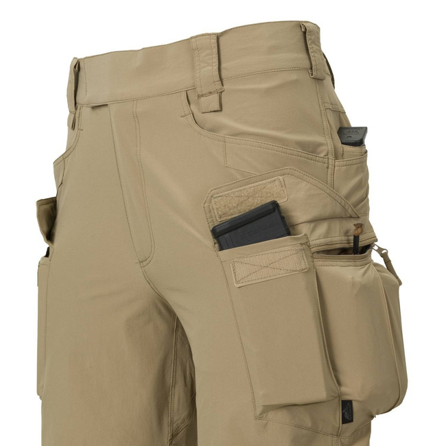 OUTDOOR TACTICAL ULTRA SHORTS 8.5" - VERSASTRETCH LITE - KHAKI - HELIKON