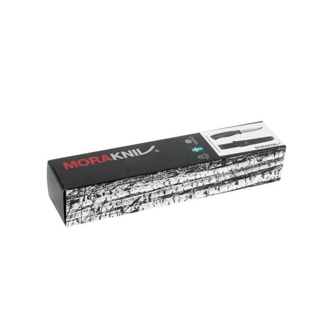 FIXED BLADE KNIFE - COMPANION HEAVYDUTY (S) - STAINLESS STEEL - MORAKNIV® - ORANGE