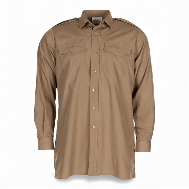 Camasa cu maneca lunga - Surplus Militar Armata Britanica - Khaki - Uzata