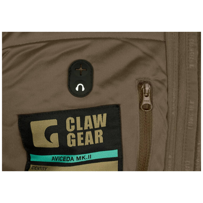 Jacheta Hoody din Fleece Aviceda Mk.II - Clawgear - Verde RAL7013
