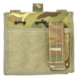 COMMANDER OSPREY IDENTITY PANEL WITH VELCRO AND POCKET - MTP CAMOUFLAGE - BRITISH ARMY - USED