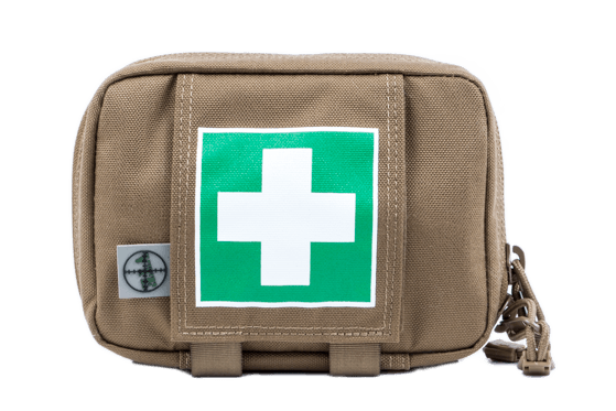 Buzunar Advanced Medic Pouch w/ Cross coyote