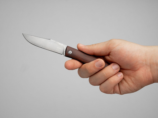 DAMASCUS KNIFE SLACK - BOKER PLUS