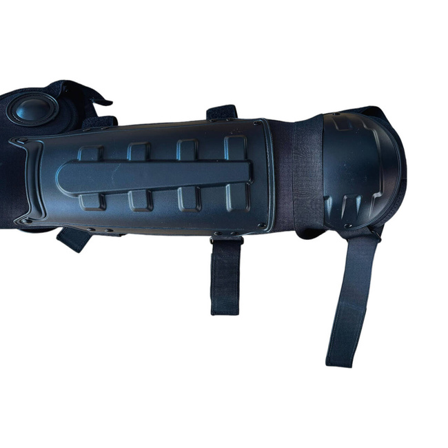PERECHE PROTECTII TIBIE SI GENUNCHI - ANTI PROTEST - NEGRE - LECTER TACTICAL