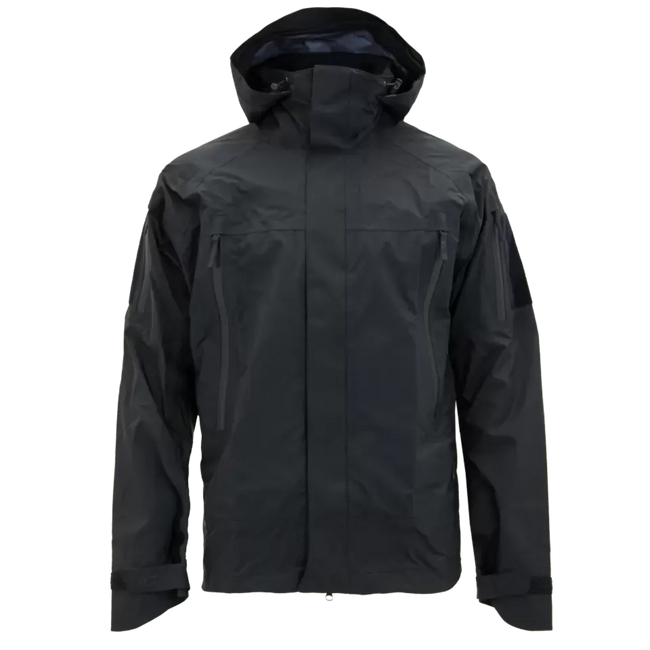 Jacheta tactica waterproof si windproof PRG 2.0 - Professional Rain Garment - Neagra - Carinthia 