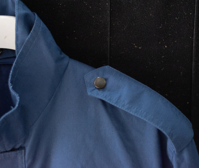 Geaca de cadet - Armata Romana - Surplus militar - Albastra - Ca noua