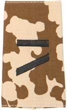 EMBLEMA - GERMAN ARMY TROPICAL CAMO/BLACK SHOULDER LOOPS ´GEFREITER UA´