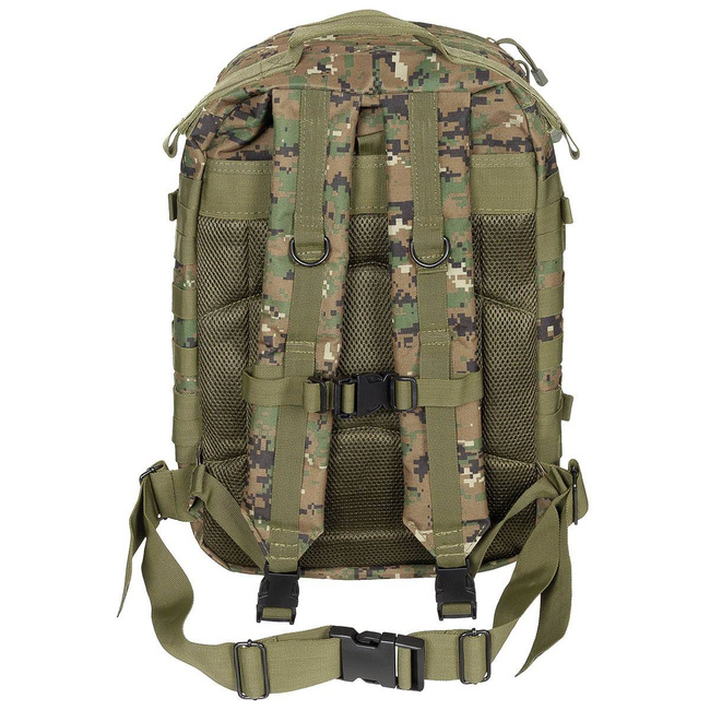 Bag, backpack - "Assault II" - 40 l - digital woodland