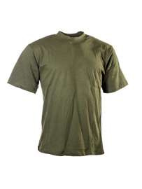 SHORT-SLEEVED UNDERSHIRT - MILITARY SURPLUS FROM THE SWEDISH ARMY - OD GREEEN