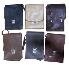 Geanta din vinilin - Porthart militar din perioada RSR - Surplus Armata Romana - Uzata