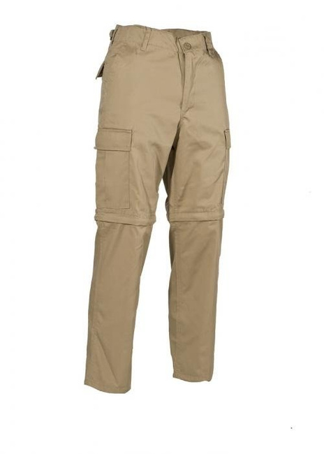 PANTALONI US ARMY KHAKI ZIP-OFF JUNGLE