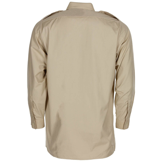 Camasa cu maneca lunga - Surplus Militar Armata Britanica - Bej - Uzata