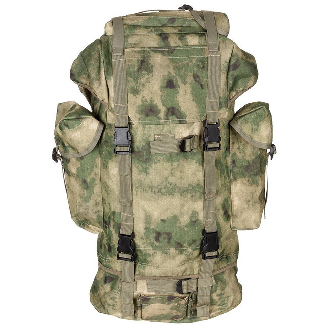 RUCSAC COMBAT BW - TIJĂ DE ALUMINIU - 65 L - MFH® - CAMUFLAJ HDT-FG