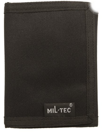 WALLET - MIL-TEC® - 9 x 13 cm - BLACK