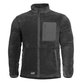 HANORAC FLEECE CU FERMOAR COMPLET - GRIZZLY - PENTAGON® - NEGRU