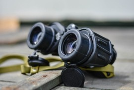 VALDADA I.O.R. 7x40 MILITARY BINOCULARS - MILITARY SURPLUS ROMANIAN ARMY - LIKE NEW