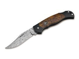 CUTIT DE BUZUNAR "JUNIOR SCOUT DAMASCUS BROWN" - BOKER