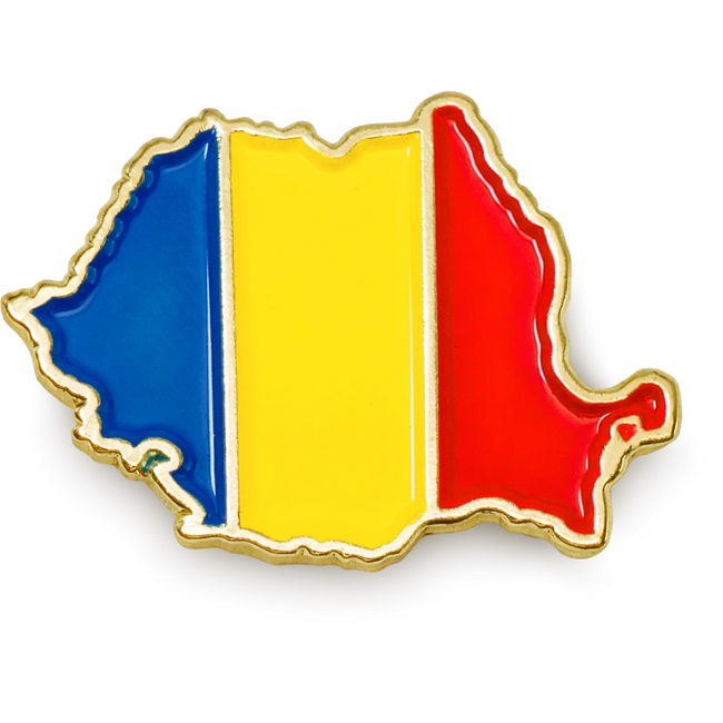 Insigna Tricolor Romania - Simbol de Mandrie Nationala