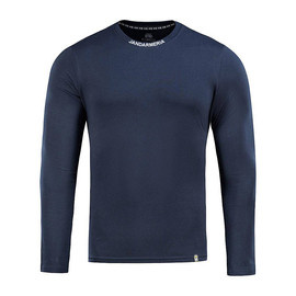 TRICOU CU MANECA LUNGA INSCRIPTIONAT - JANDARMERIA - ALBASTRU INCHIS - FARA EPOLETI
