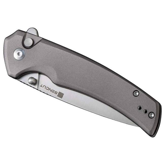 CUTIT DE BUZUNAR - "SENCUT Serene Aluminum Grey" - Böker