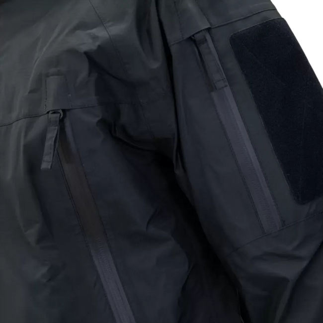 Jacheta tactica waterproof si windproof PRG 2.0 - Professional Rain Garment - Neagra - Carinthia 