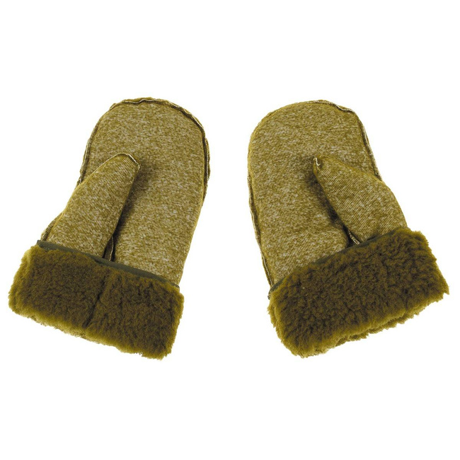 MANUSI BRITANICE "ECW" - CU CAPTUSEALA INTERIOARA - DPM CAMO - UZATE