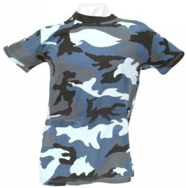 TRICOU US SKYBLUE CAMO