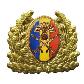 COIFURA CASCHETA - OFITER SUPERIOR INFANTERIE R.S.R. - SURPLUS MILITAR ARMATA ROMANA - IN STARE BUNA