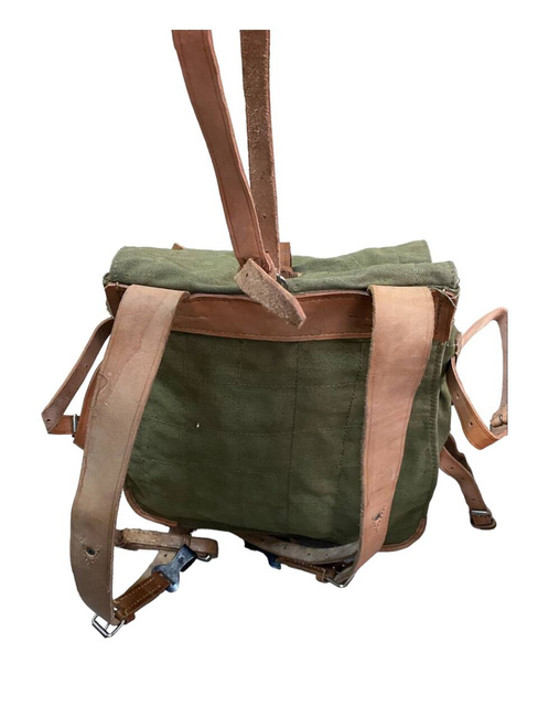 Ranita militara din panza - Armata Romana (Razboiul rece) - produs rar vintage - Verde OD - Ca noua