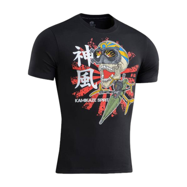 TRICOU KAMIKAZE SPIRIT - NEGRU - M-TAC