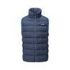 MEN S QUILTED VEST SANIS - DRESS BLUE/ LAPIS BLUE - MAGNUM