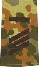 EMBLEMA - GERMAN ARMY FLECKTARN CAMO/BLACK SHOULDER LOOPS ´HAUPTGEFREITER UA´