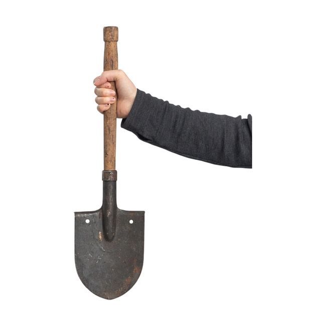 Lopata mica infanterie - spada - Surplus Armata Romana - in stare buna