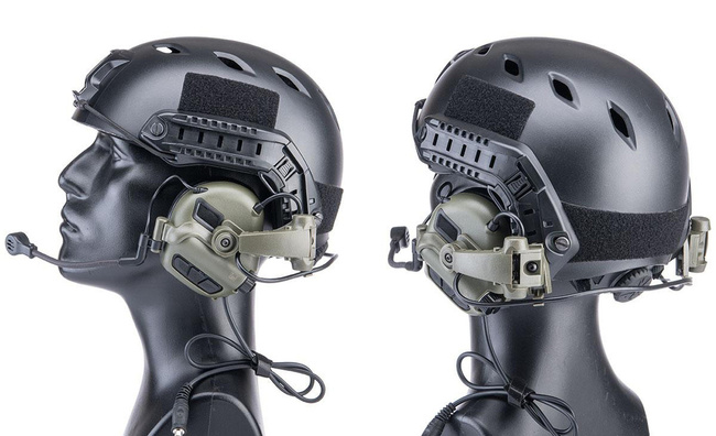 CASTI TACTICE PENTRU COMUNICATII - M32X Mark 3 - EARMOR - VERDE FOLIAGE