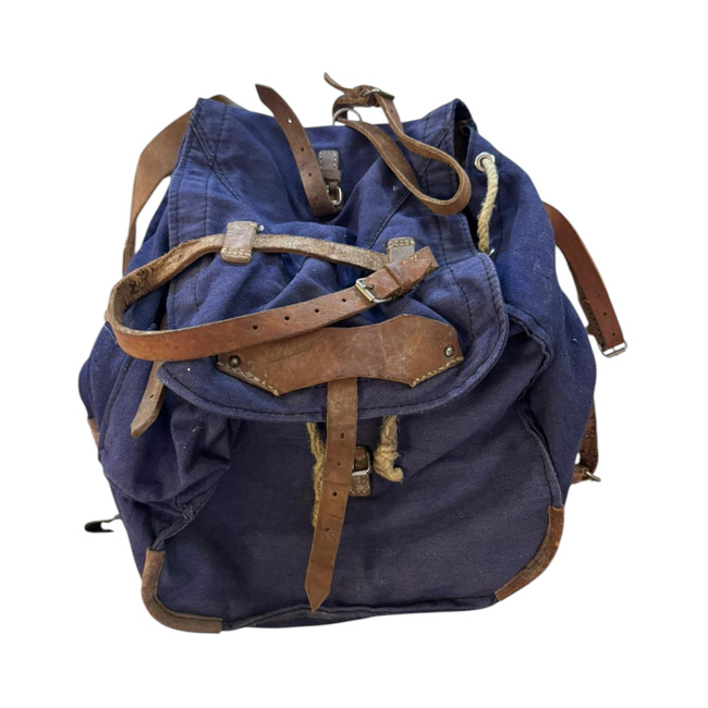 RANITA MILITARA VINTAGE - SECURITATE - SURPLUS RAR ARMATA ROMANA RSR - ALBASTRA - IN STARE BUNA