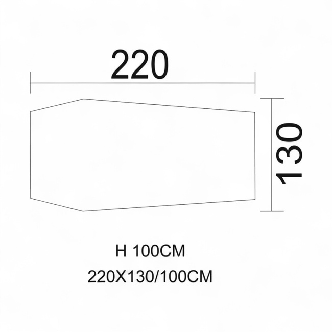 Cort tunel pentru 2 persoane - Hochstein - 220 x 130 x 100 cm - Verde OD - MFH