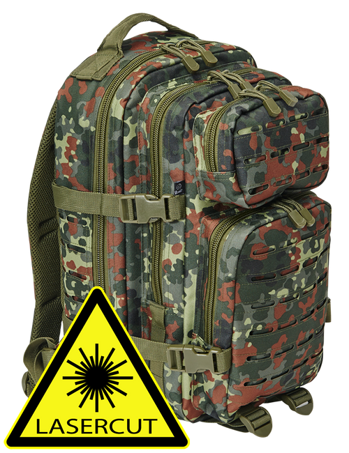 Rucsac US Cooper LASERCUT medium - Camuflaj Flecktarn