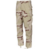 US BDU COMBAT PANTS - MFH® - 3 COLOURS DESERT
